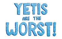 The Worst Snow Sticker by Simon Kids
