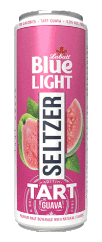 Blue Light Drink Sticker by LabattUSA
