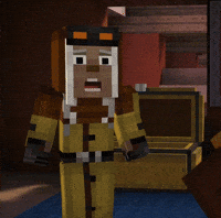 Awkward Minecraft Story Mode GIF