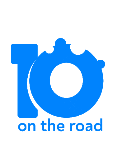 Cloud10smartwash car show cloud10 cloud10 smartwash 10 on the road Sticker
