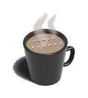 Good Morning Coffee Sticker by FYNEST