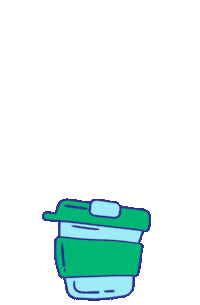 Coffee Bouncing Sticker by Hubbub