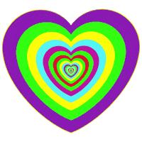 i love you hearts Sticker