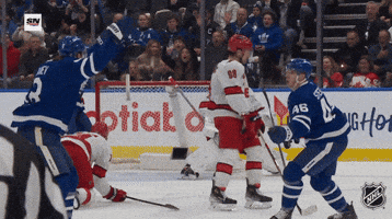 Happy Toronto Maple Leafs GIF by NHL