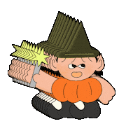 Animation Halloween Sticker by Trixie The Pixie