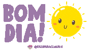 Happy Bom Dia Sticker by Talita Pagliarin