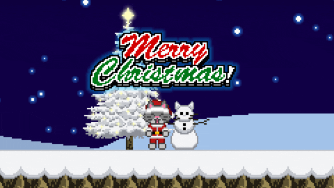 KauerGames giphyupload cat christmas holiday GIF