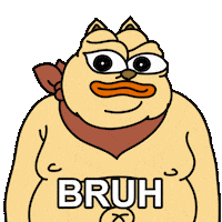 Sad Fat Cat Sticker by ChonkyCom