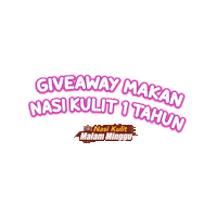 Taichan Sticker by Nasi Kulit Malam Minggu