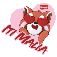 Dog Love Sticker by Romanato