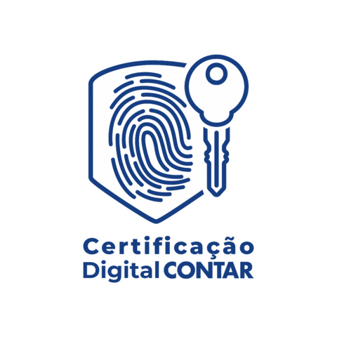 Certificado Digital Sticker by CONTAR - Contabilidad & Serviços