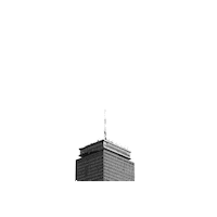New England Building Sticker by The Boston Accent