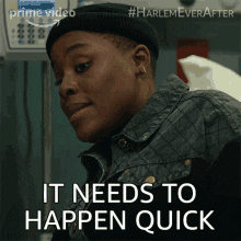 Make It Quick Hurry Up GIF by Harlem