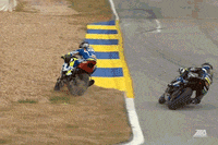 MotoAmerica crazy motorcycle save close GIF