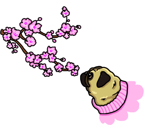 Dog Puppy Sticker by Livia Farkas @ urban:eve