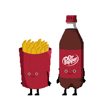 high five pizza Sticker by Dr Pepper