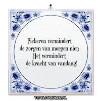 Nl Wijsheid Sticker by Tegelspreuken.nl