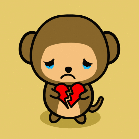 Sad Heart GIF by Critters Quest
