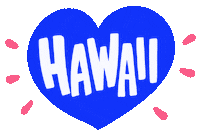 Hawaii Aloha Sticker by ERICA824