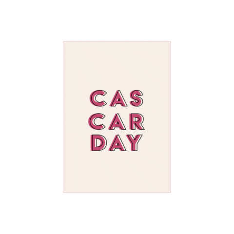cascarday Sticker by Cascar Studio