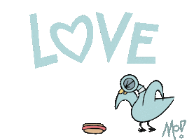 Happy I Love You Sticker by Mo Willems Workshop