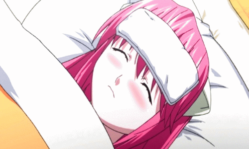 tired waking up GIF