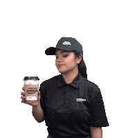 Coffee Time Yes Sticker by Shell Foody's Guam