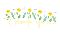 Thanks Rose Sticker by Tokyobanana