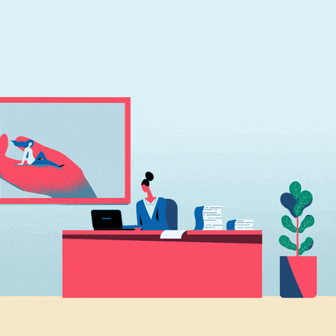 benny-box animation illustration motion graphic GIF