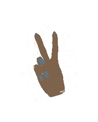 Peace Out Love Sticker