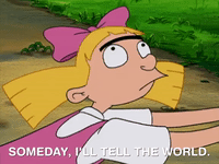 hey arnold nicksplat GIF