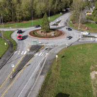 strongtownslangley canada drone langley roundabout GIF