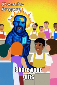 Community Teamwork GIF by Bloomsday Preppers