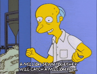 Happy Season 8 GIF by The Simpsons