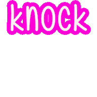 atlanta knock Sticker by Tiny Doors ATL