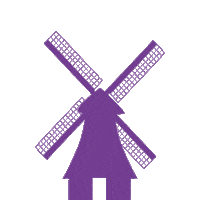 Windmill Countryside Sticker by LLHM Team