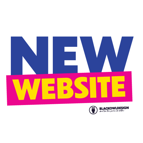 Black_Owl_Design giphyupload new designer website Sticker