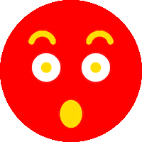 Surprised Radioactive Man Sticker by Flat White Websites