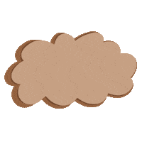 Coffee Cloud Sticker