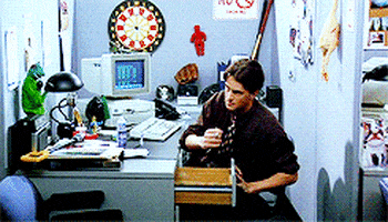 chandler bing GIF