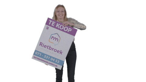 Ribroma Sticker by Rietbroek Makelaardij