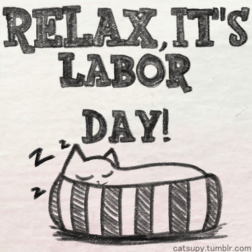 Labor Day Art GIF