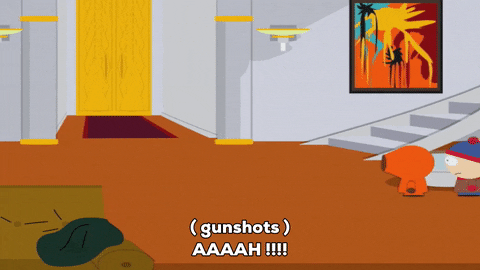 stan marsh running GIF by South Park 