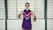 Thumb Thumbs Down GIF by Fremantle Dockers