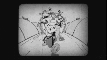black and white mickey GIF by Walt Disney Animation Studios