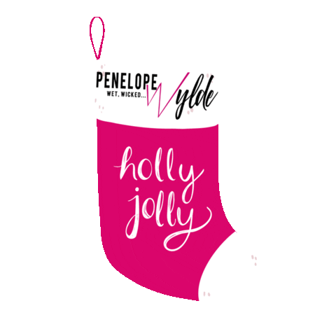 Christmas Stocking Sticker by Penelope Wylde