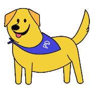 FAD-UNAM dog perro unam bienvenida Sticker
