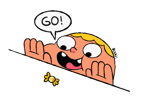 Hungry Hambre Sticker by Buuuilustraciones