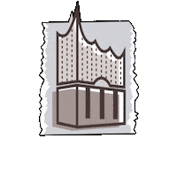 BuergerschaftHH theater hamburg konzert sightseeing Sticker