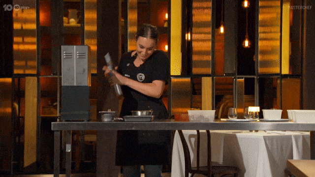 Shake Cook GIF by MasterChefAU